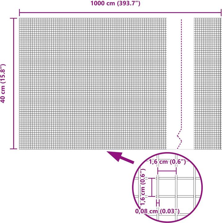 Produktbild vidaXL Gartenzaun