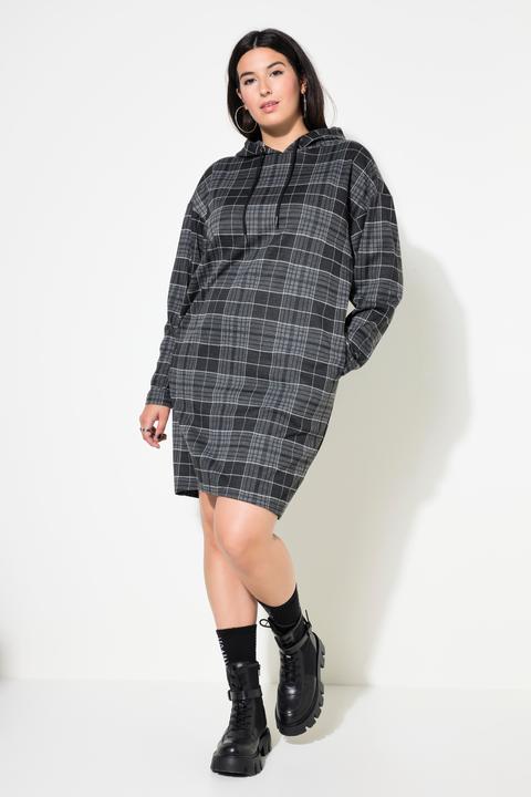 Actual product image Studio Untold Plaid Hooded Dress (54)