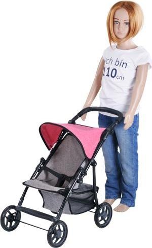 Image du produit Knorrtoys Poussette de poupée Liba - jeans grey