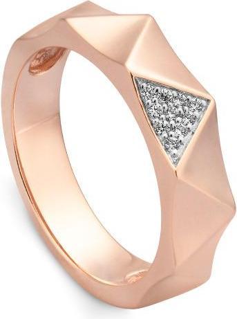 Actual product image Breuning RING - BRILL. 0,065 Ct. H/si (57, 585/14 K Gold)