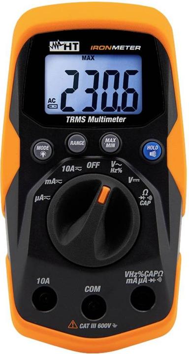 Actual product image HT Instruments Analogue/Digital Multimeter - TRMS (CAT III 600V, Handheld multimeter)