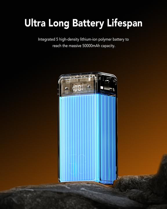 Produktbild Veger Tank Lite (50000 mAh, 22.50 W, 185 Wh)