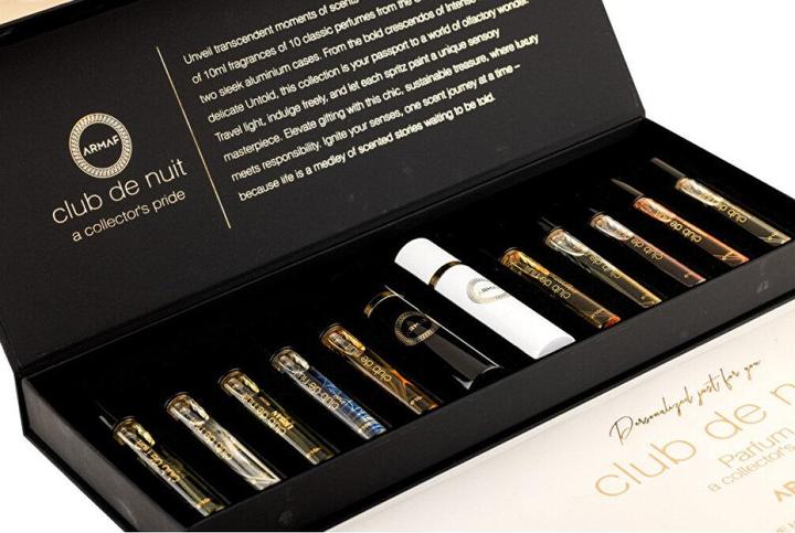 Actual product image Armaf Club De Nuit Collection - 10 x 10 ml (Perfume set)
