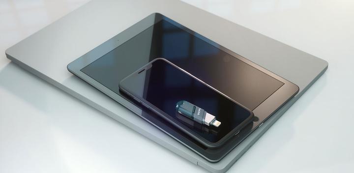 Produktbild SANDISK iXpand Flash Drive Flip (64 GB, Micro USB-B, USB-A)