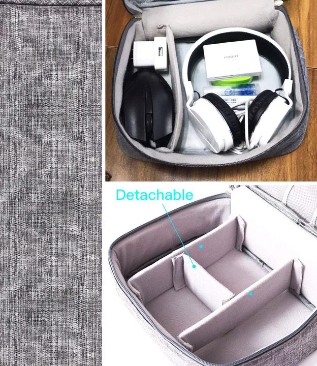 Produktbild Only-Bags.Store Elektronik-Tasche - Elektronik-Zubehör-Organizer - Universal-Reisekabel-Organizer-Tasche