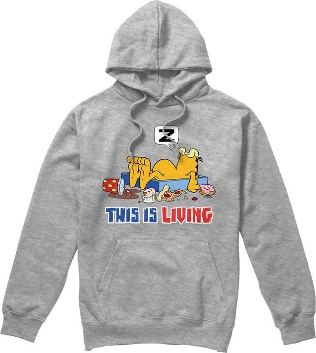 Produktbild Garfield This Is Living Kapuzenpullover (M)