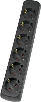 Produktbild As - Schwabe Steckdosenleiste geschraubt ohne Leitung (6 x, CEE 7/3)