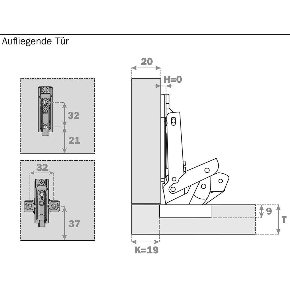 Thumbnail - Salice, Möbelscharnier, Eckband