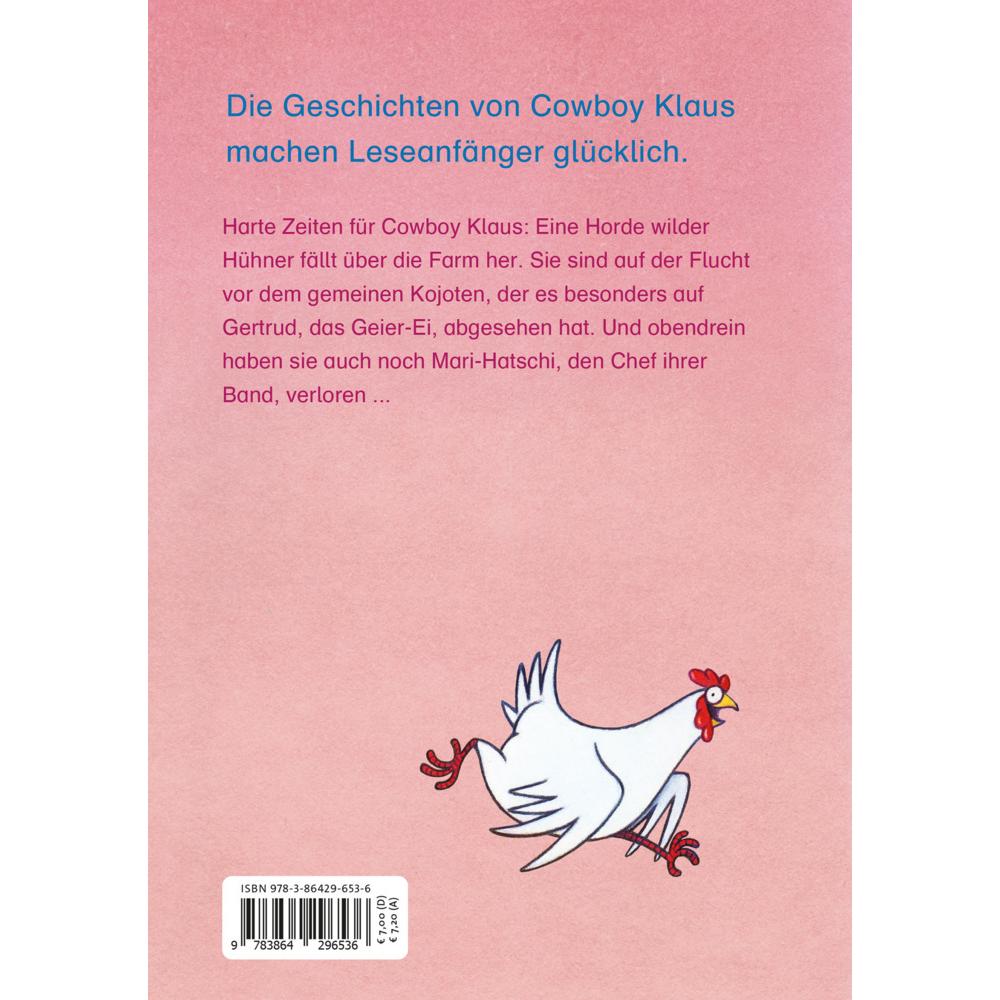 Thumbnail - Cowboy Klaus und die harten Hühner, Kinderbücher von Eva Muszynski