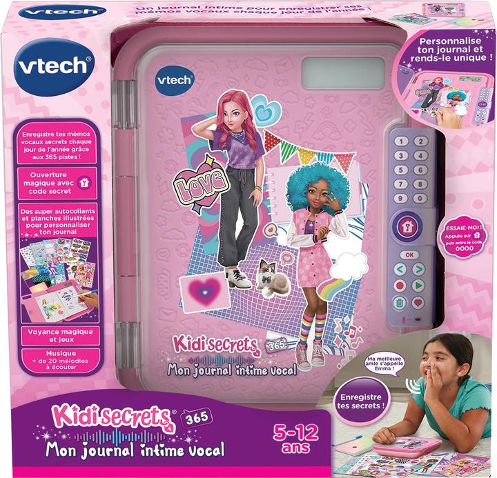 Produktbild VTech KidiSecrets 365 - Mon journal intime vocal (Französisch)