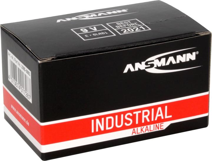 Produktbild Ansmann Industrial (10 Stk., 9V Block)