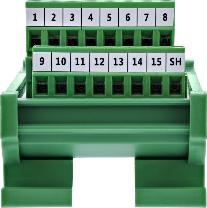 Produktbild InLine D-Sub 15 Terminalblock