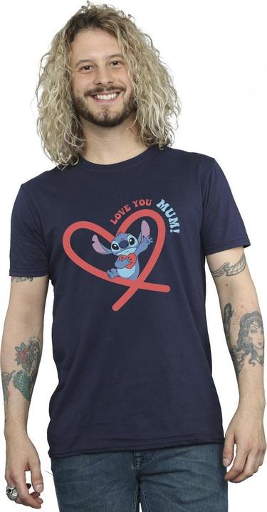 Produktbild Disney Lilo & Stitch Love You Mum TShirt (3XL)