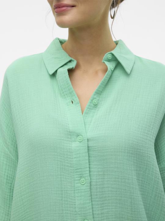 Produktbild Vero Moda VMNATALI 3/4 LONG OVERSHIRT NOOS Hemdblusenkleid (M)