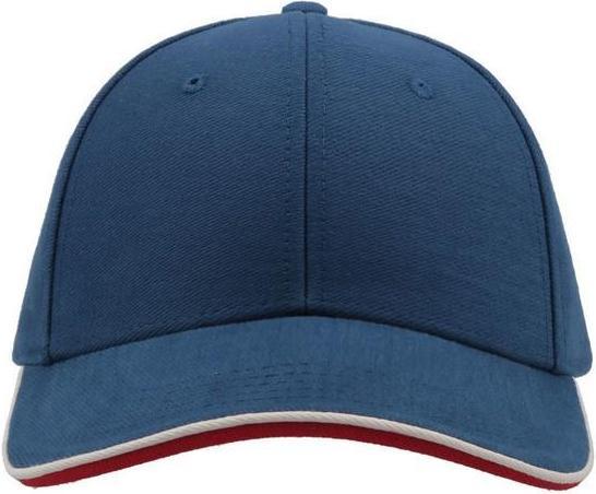 Produktbild Pilot Baseballkappe mit 6 Paneelen und Paspelierung