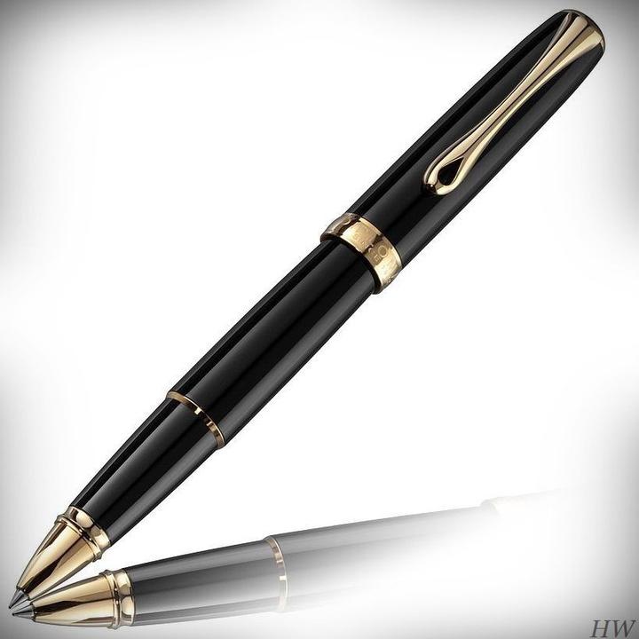 Produktbild Diplomat Kugelschreiber AS Excellence A2, schwarz (Black, Gold, 1x)