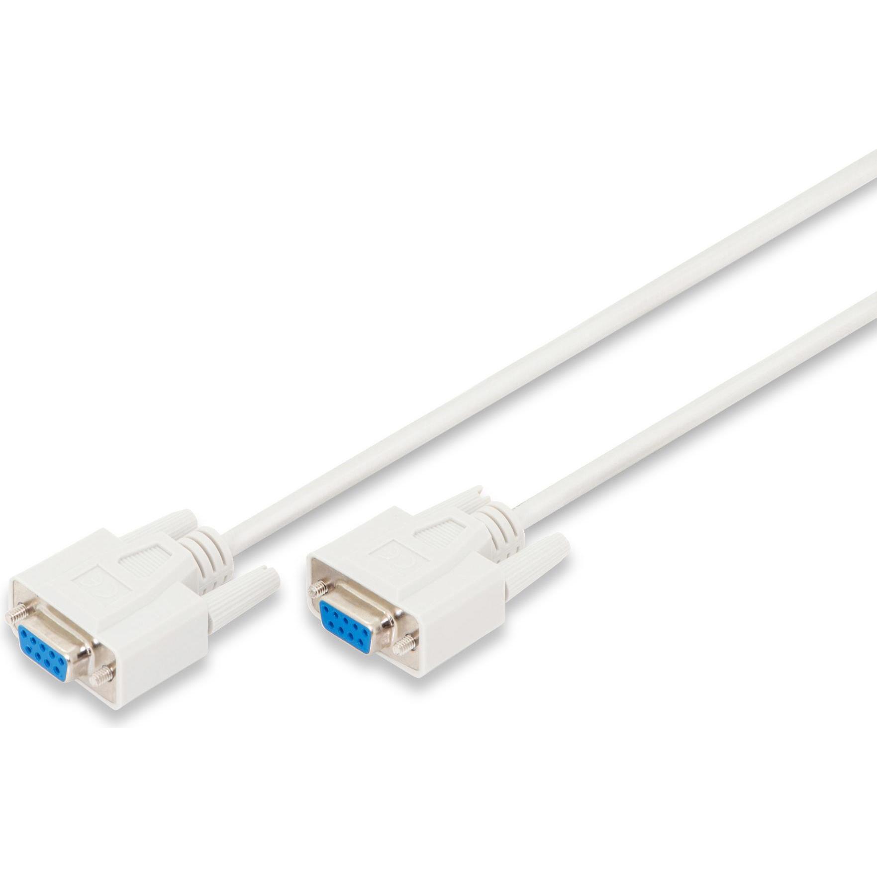 Digitus Assmann Serial connection cable. D-Sub9 (2 m, VGA), Schnittstellenkabel