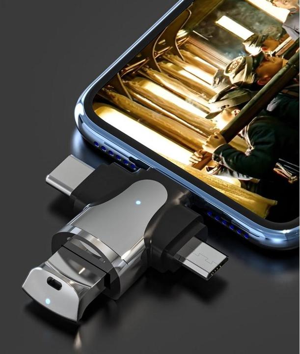 Produktbild PowerGuard OTG Reader Adapter (USB Typ C, Micro USB)