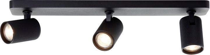 Produktbild Brilliant Plafondspot Marty GU10 3x5W 3000K - Zwart (345 lm, GU10)