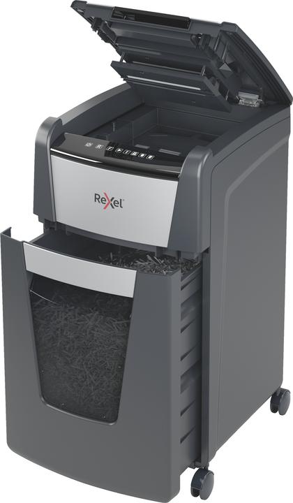 Actual product image Rexel Shredder Optimum AutoFeed+ 225X Particle cut 4 x 25 mm 60 l Number of sheets (max.): 225 Sic (Particle cut)