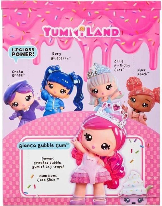 Image du produit MGA Yummiland Grande poupée + Animal gloss - Bianca Bubblegum