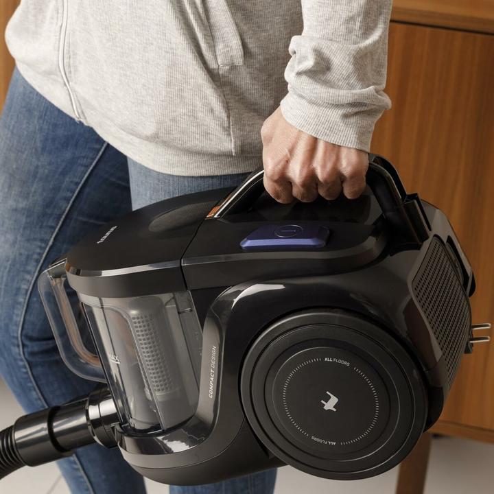 Produktbild Taurus Powerful 850W Cyclonic Vacuum with Dual Filtration, Removable Tank, and Auto Cord Reel