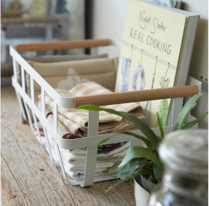 Produktbild micasa Aufbewahrungskorb L TOSCA (1 x, 22 x 36 cm)