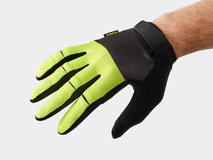 Actual product image Trek Circuit Full Finger Twin Gel unisex cycling glove (L)