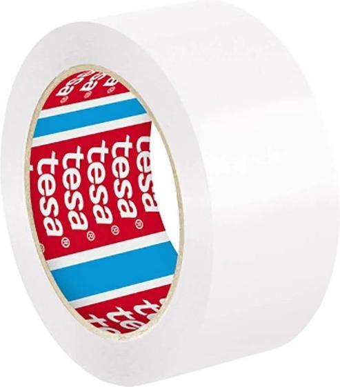 Actual product image tesa ® Packing tape pack® Universal 50 mmx66 m (WxL) polypropylene white (50 mm)
