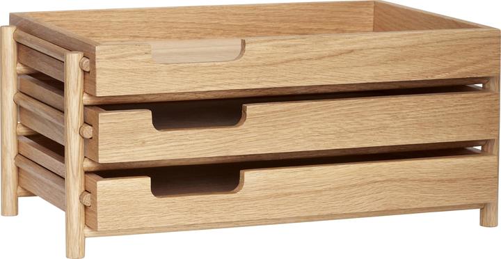 Actual product image Hübsch Note Letter Tray Natural