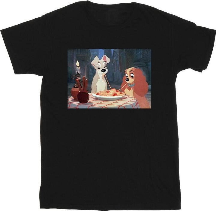 Produktbild Disney Lady And The Tramp Spaghetti Photo TShirt (4XL)