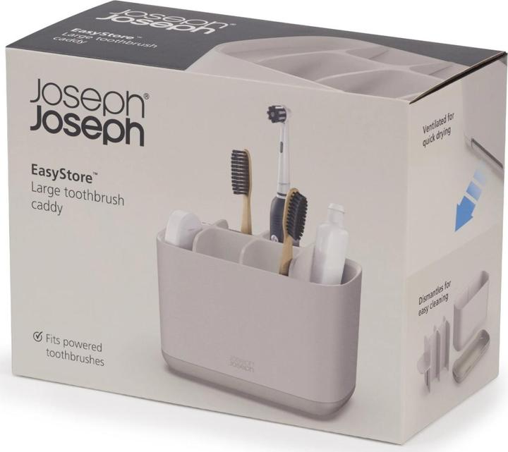 Productafbeelding Joseph Joseph EasyStore tandenborstelhouder (17 x 8,5 x 13 cm)