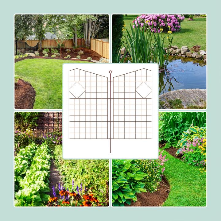 Produktbild Relaxdays 5x Teichzaun