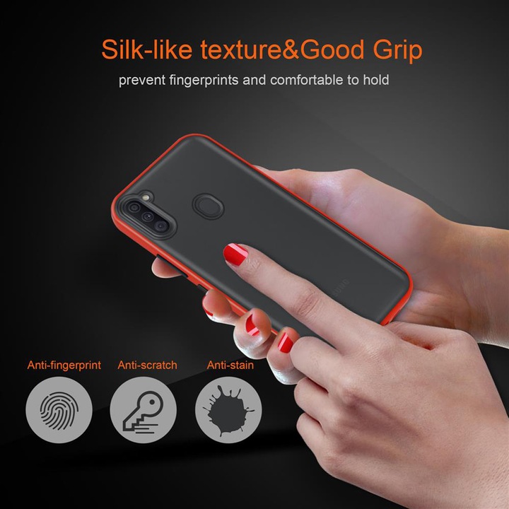 Immagine prodotto Cadorabo Copertura opaca ibrida (Samsung Galaxy M11, Samsung Galaxy A11)