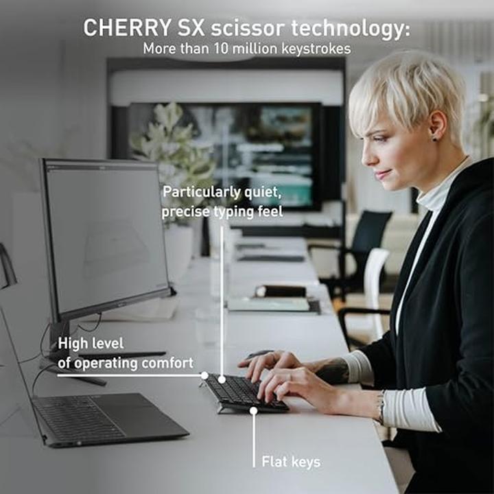 Image du produit CHERRY KW 9200 Mini (DE, Sans fil)