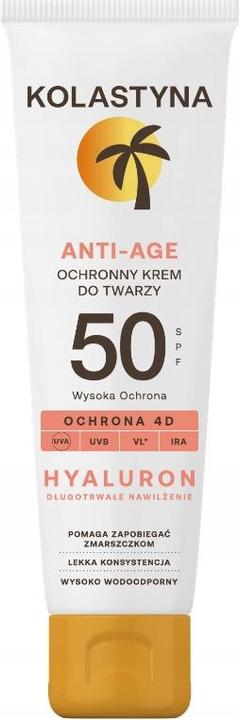 Kolastyna Sun Protective Anti-Aging Face Cream Spf 50 - 50 Ml (Sonnencreme Gesicht, SPF 50, 50 ml)