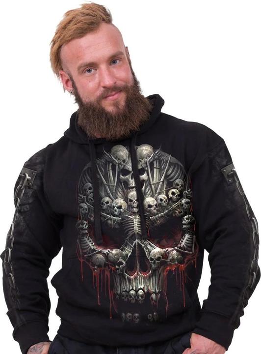 Immagine prodotto Spiral Death Bones Felpa con Cappuccio Adulto Unisex (S)