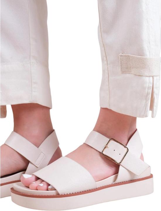 Actual product image Where's That From Womens/Ladies Phoenix PU Sandals (40)
