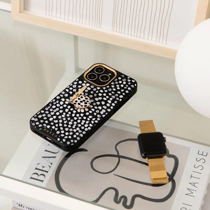 Productafbeelding Burga Apple Watch Band Metal Mesh Gold 42mm / 44mm / 45mm (42 mm, 44 mm, 45 mm, Roestvrij staal)