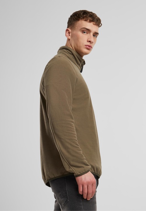 Actual product image Brandit Ripstop fleece pullover size XXL colour olive (XXL)