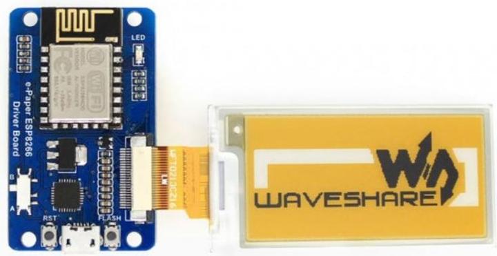 Produktbild WaveShare ESP8266 Universal Raw e-Paper Driver Board WiFi