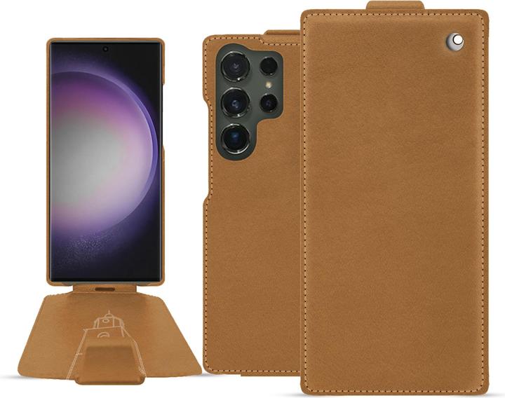 Produktbild Noreve Lederschutzhülle vertikal (Samsung Galaxy S24 Ultra)