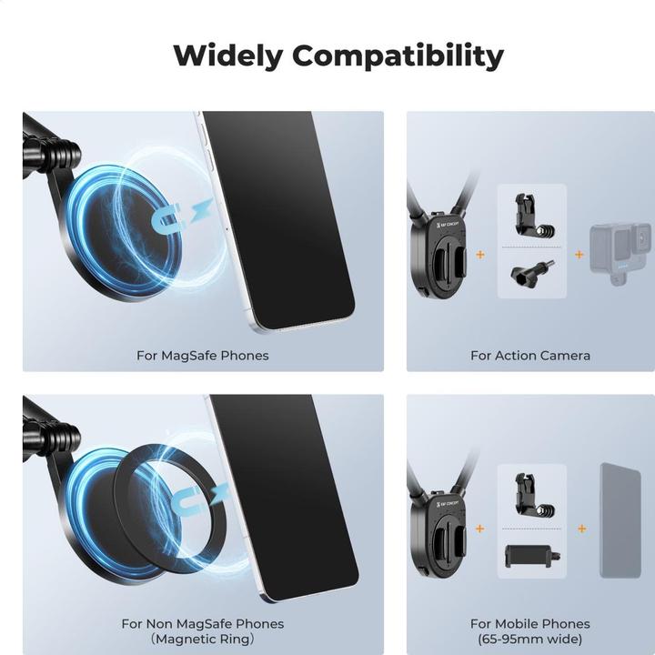 Image du produit K&F Concept Magnetic Neck Phone Mount