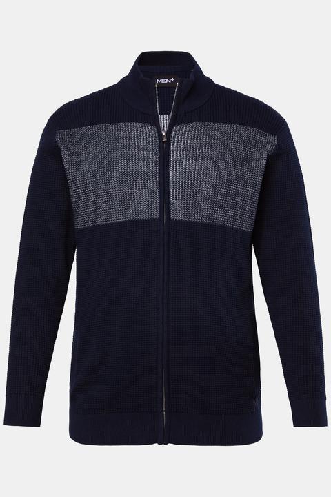 Produktbild Men+ Strickjacke, Stehkragen, Zipper (L)