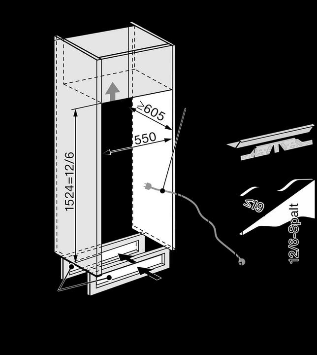Produktbild Miele K 35582-55 iDF-1 (257 l)