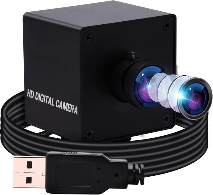 Produktbild ELP 4K Ultra HD Weitwinkel-Webcam mit 170° Objektiv