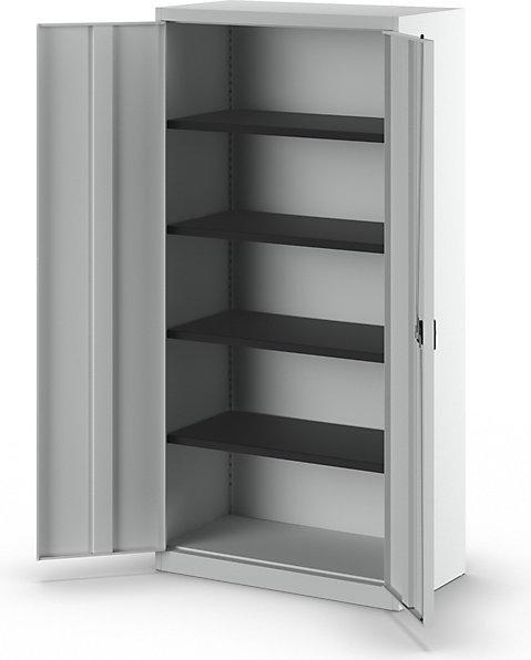 Produktbild Mauser Stahlschrank mit Flügeltüren (95 x 50 x 195 cm)
