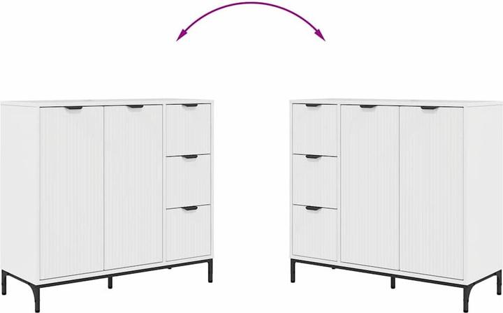 Produktbild vidaXL Rechteckige Anrichte (33 x 89.50 x 82 cm)