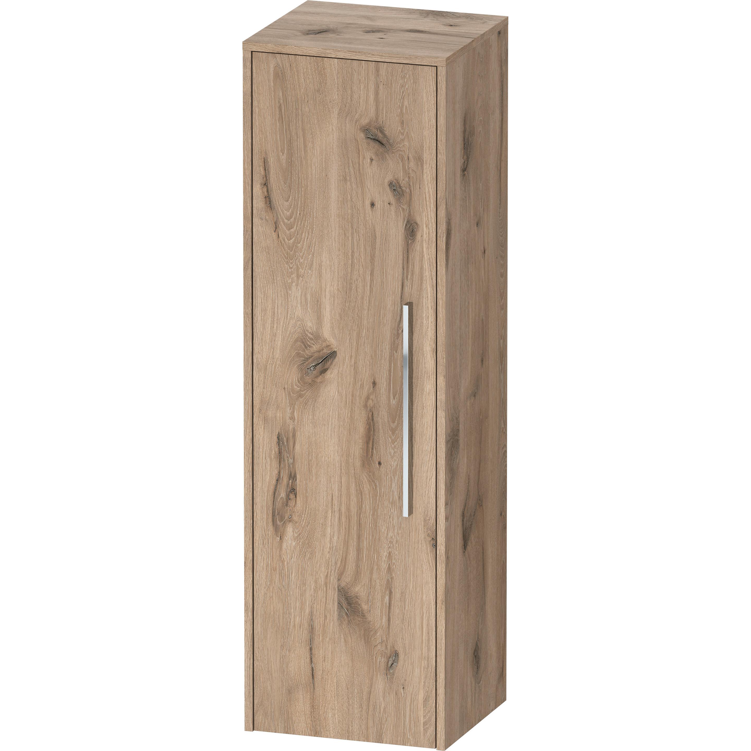 Duravit, Badezimmerschrank, D-Code Halbhochschrank, 1 Tür mit Anschlag links, 400x360x1320mm, mit Griff