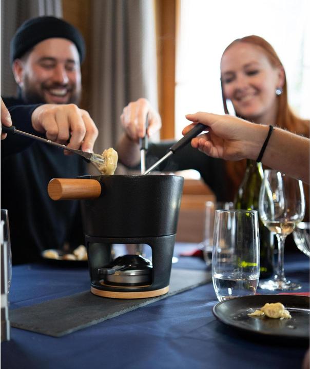 Actual product image Stöckli Titlis Meat Fondue Set (Chinoise Fondue, Fondue Bourguignonne)